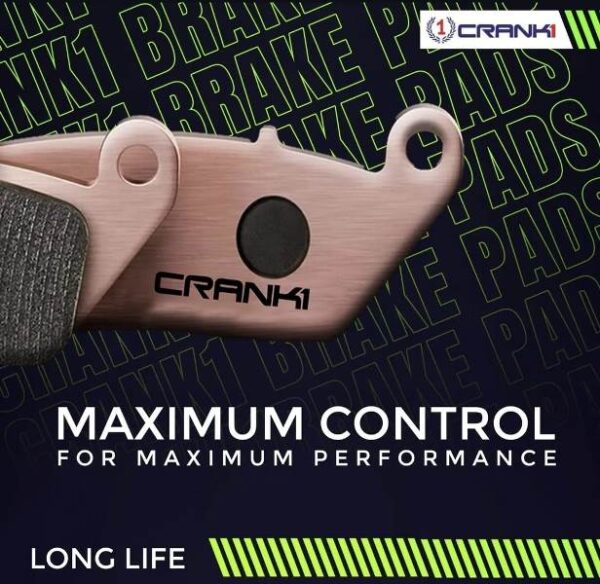 Image CRANK1 Brake Pads Front Royal Enfield GT Continental 650 (2018 Onwards)-CB036