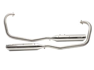 Image Silver Stallion-Full System (Silver) For Royal Enfield Classic 650 (CRUISER)
