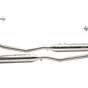 Image Silver Stallion-Full System (Silver) For Royal Enfield Classic 650 (CRUISER)