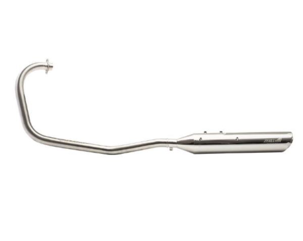 Image Silver Stallion-Full System (Silver) For Royal Enfield Classic 650 (CRUISER)