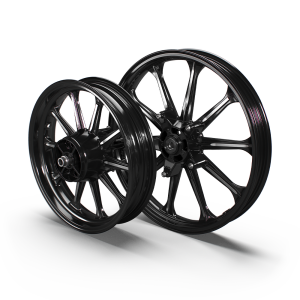 Image Black Style 1 Alloy Wheels-Dual-Bis