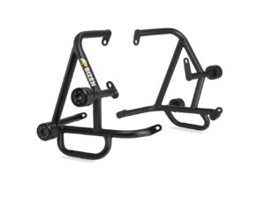 Image Bizen RE Himalayan 450 Premium Crash Guard/Engine Gaurd with Double Frame Sliders - Black