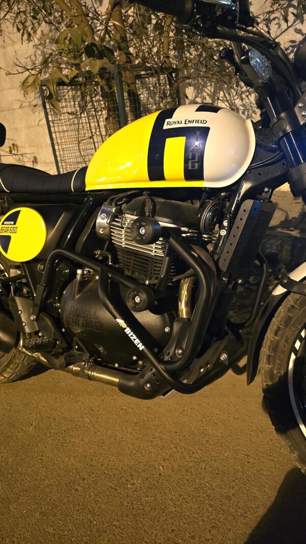 Image BIZEN RE Bear 650 Premium Crash Guard with Double Frame Sliders - Black