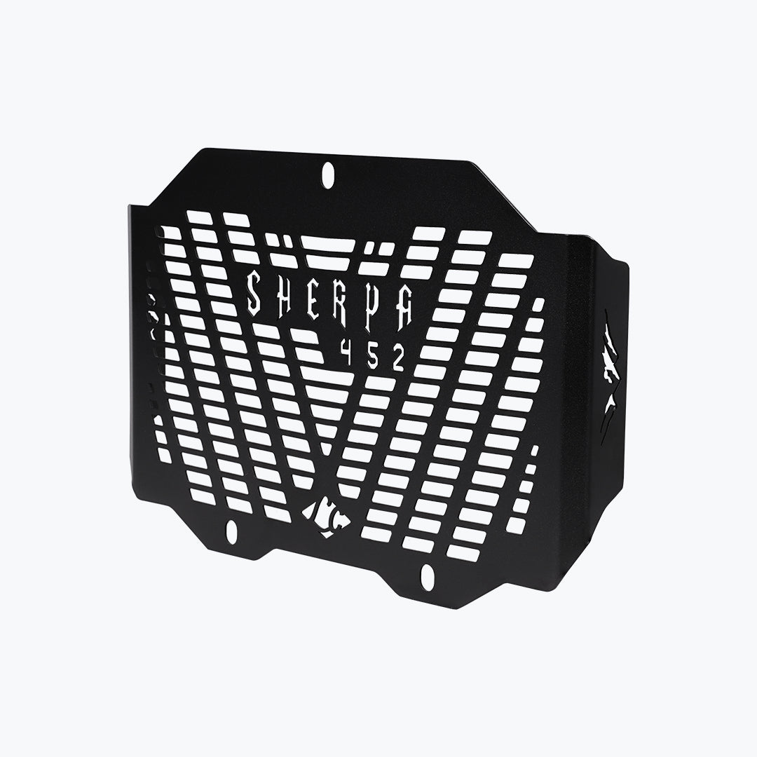 Image RE Guerrilla 450 Sherpa Radiator Grill Mild Steel