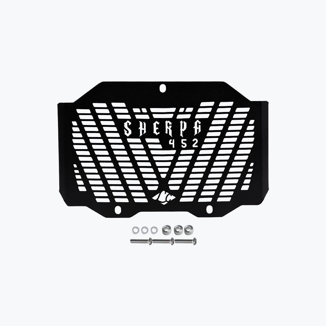 Image RE Guerrilla 450 Sherpa Radiator Grill Mild Steel