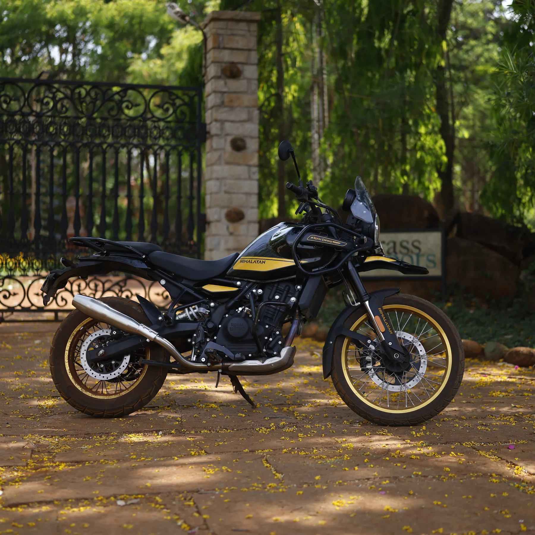 Red Rooster-ORION Performance Exhaust (Matte) for Royal Enfield Himalayan 450 — изображение 2