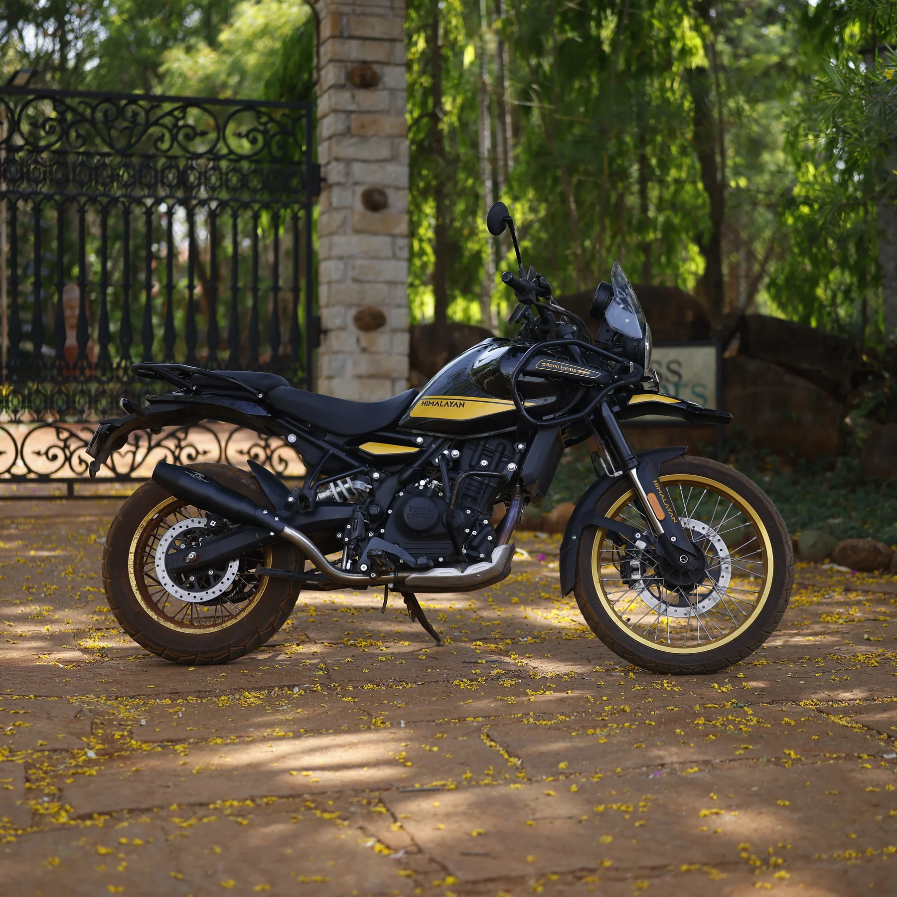 Red Rooster-ORION Performance Exhaust (Black) for Royal Enfield Himalayan 450 — изображение 2