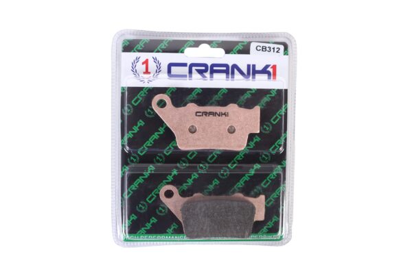 CRANK1 Sintered Brake Pads For Royal Enfield Himalayan 450 - Rear - CB312