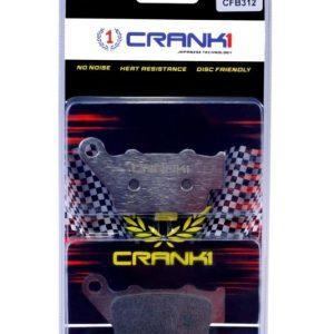 Image CRANK1 Carbon Brake Pads Rear RE Himalayan 450 ( 2018-2020 )- CFB312