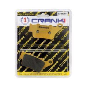 Image Crank1-Ceramic Brake Pads For Royal Enfield GT Continental 650-Rear-CRM359