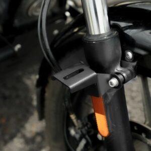 Image Moto Torque Fog Light Mount for Royal Enfield Meteor 350