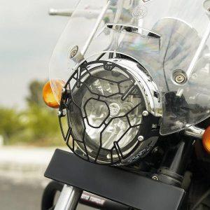 Image Moto Torque Head Light Guard For Meteor 350