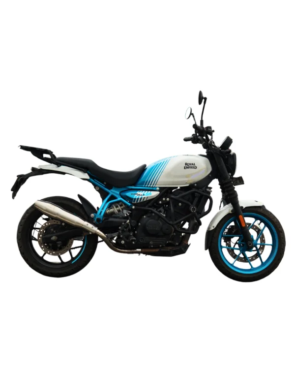 Red Rooster-ORION Performance Exhaust (Matte) for Royal Enfield Guerrilla 450 — изображение 2