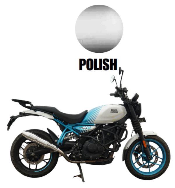 Image Red Rooster Performance-ORION Performance Exhaust (Polish) for Royal Enfield Himalayan 450