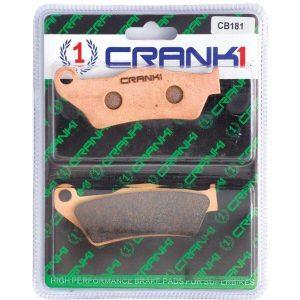 CRANK1 Sintered Brake Pads For Royal Enfield Super Meteor 650 - Rear - CB181