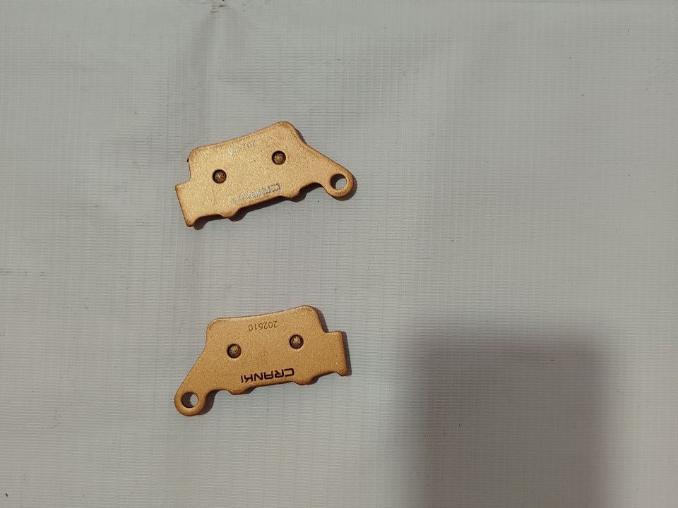 CRANK1 Sintered Brake Pads For Royal Enfield Himalayan 450 - Rear - CB312 — изображение 3