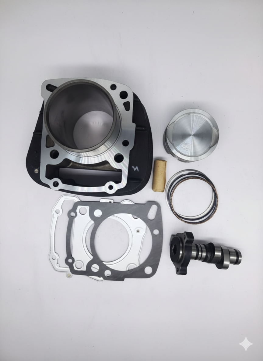 Image ROYAL ENFIELD J-SERIES HIGHLIFT CAMSHAFT WITH BIG BORE COMBO KIT 78MM (410CC) BY NMW