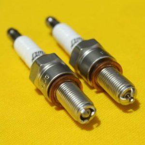 Image Iridium Triple Claw Spark Plug for Royal Enfield Interceptor 650 / GT 650 (Set of 2)