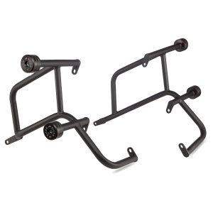 Image Bizen RE Meteor 650 Premium Crash Guard with Double Frame Sliders - Black