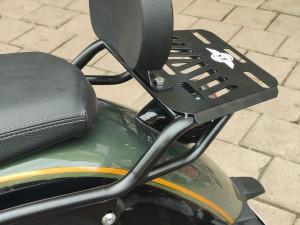 Image SUPER METEOR 650 RESTO BACKREST WITH LUGGAGE RACK (STAINLESS STEEL RUSTFREE PRODUCT)