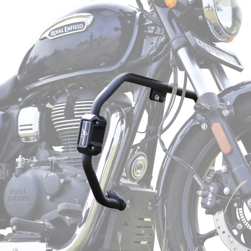 Image Auto Engina Crash/Leg Guard for Royal Enfield Meteor 350 Black