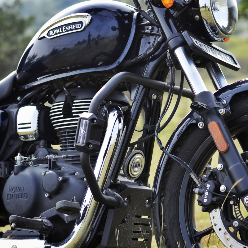 Image Auto Engina Crash/Leg Guard for Royal Enfield Meteor 350 Black