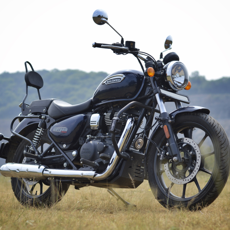 Image Auto Engina Crash/Leg Guard for Royal Enfield Meteor 350 Black