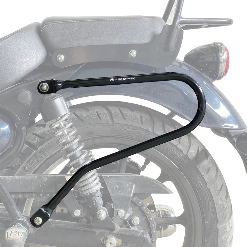 Image Auto Engina Saddle Stay for Royal Enfield Meteor 350 Black