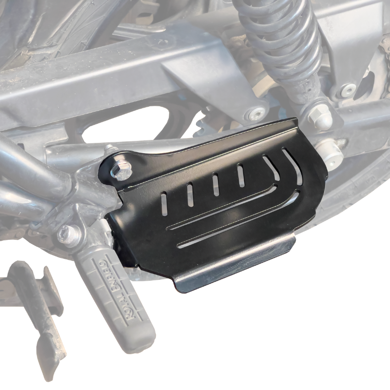 Image Auto Engina Footrest Extender for Royal Enfield Hunter 350 Black
