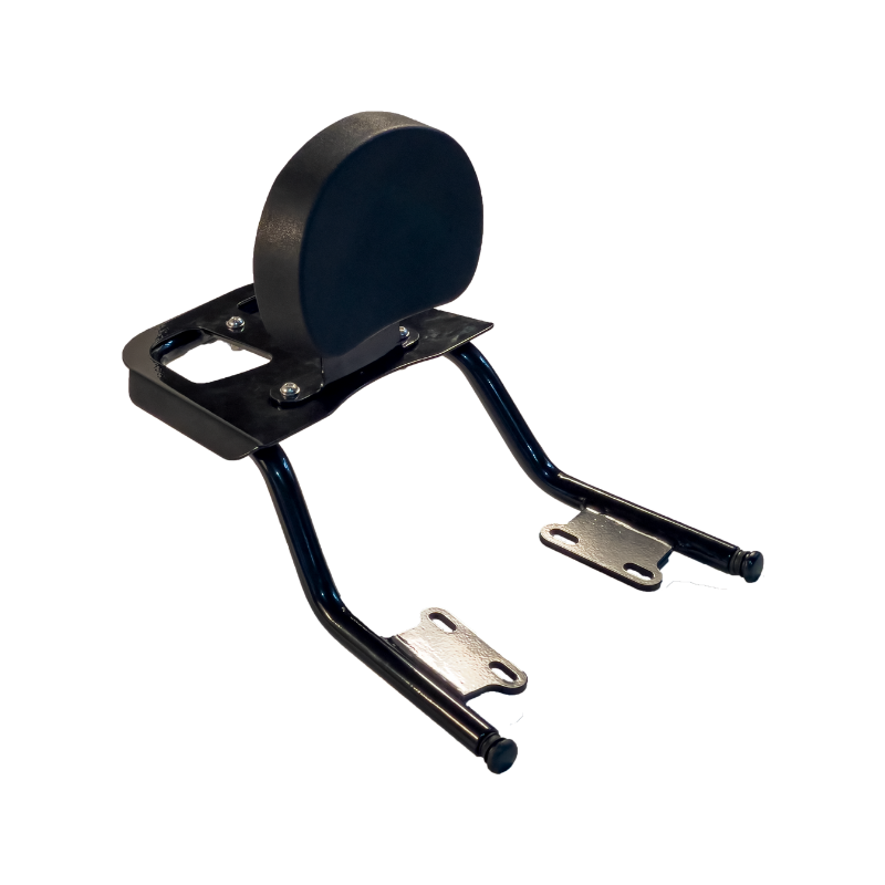 Image Auto Engina Top Rack with Backrest for Royal Enfield Hunter 350 Black