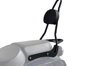 Image Auto Engina Sissy Bar with Backrest for Royal Enfield Meteor 350 Black