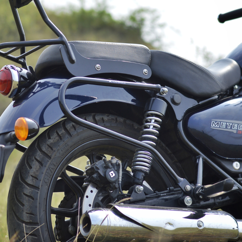 Image Auto Engina Saddle Stay for Royal Enfield Meteor 350 Black