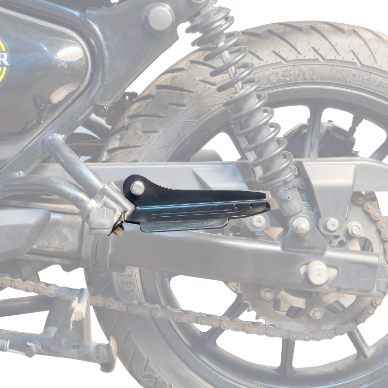 Image Auto Engina Footrest Extender for Royal Enfield Hunter 350 Black