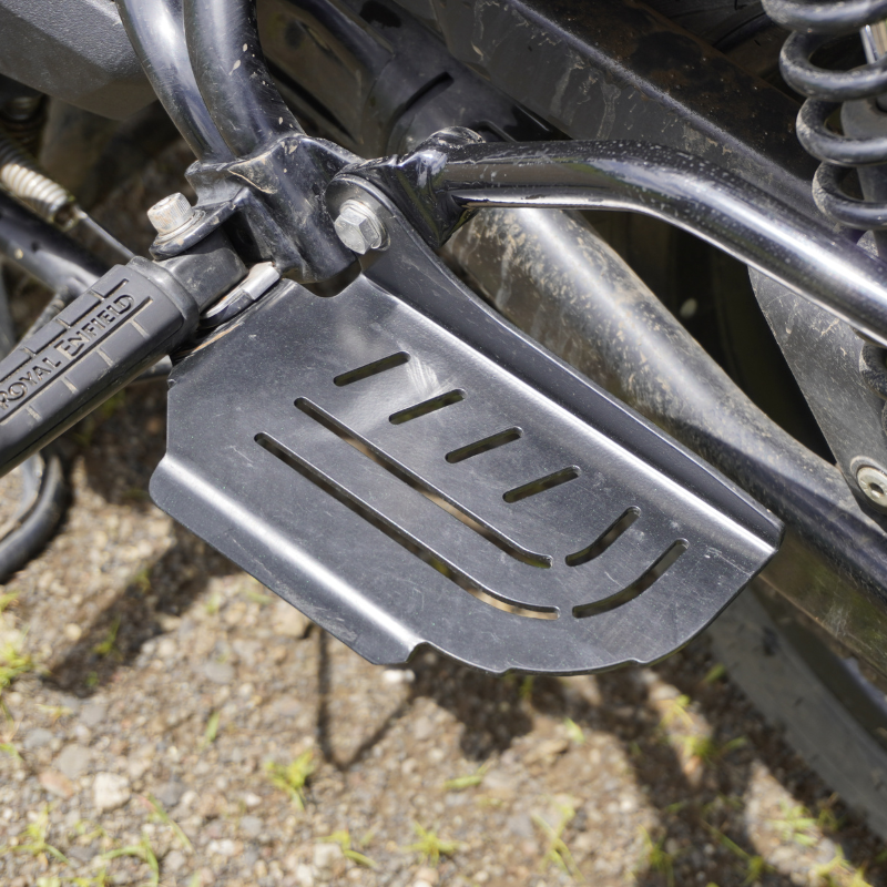 Image Auto Engina Footrest Extender for Royal Enfield Hunter 350 Black