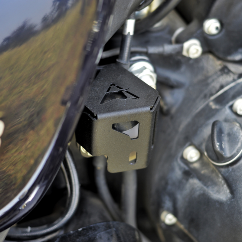 Image Auto Engina Rear Brake Oil Reservoir Cover for Royal Enfield Meteor 350 Black