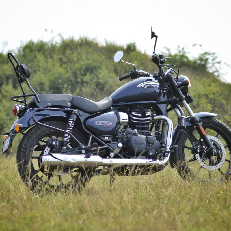 Image Auto Engina Saddle Stay for Royal Enfield Meteor 350 Black