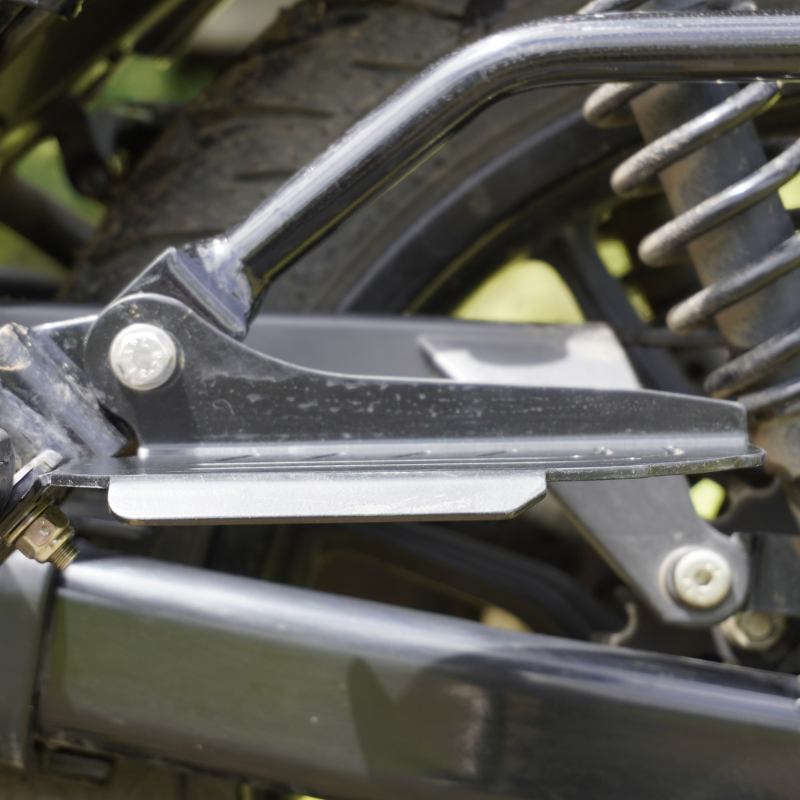 Image Auto Engina Footrest Extender for Royal Enfield Hunter 350 Black