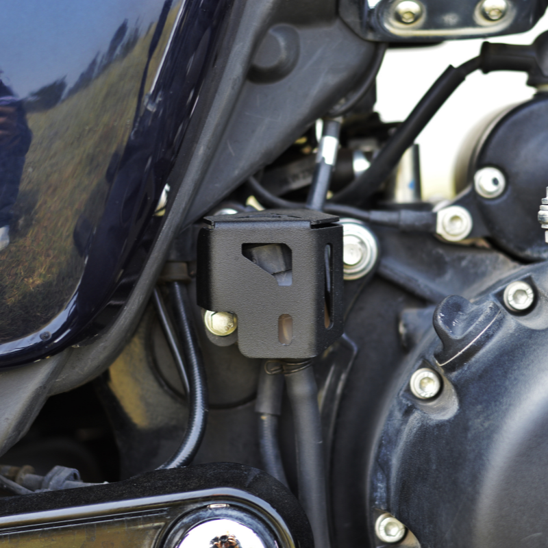 Image Auto Engina Rear Brake Oil Reservoir Cover for Royal Enfield Meteor 350 Black