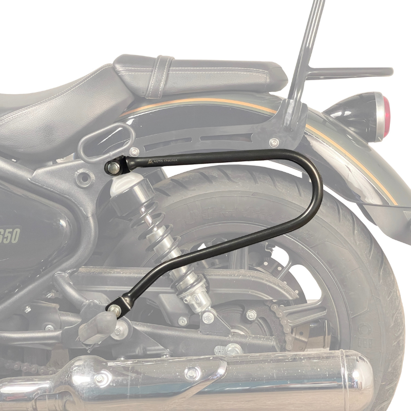 Image Auto Engina Saddle Stay for Royal Enfield Super Meteor 650 Black