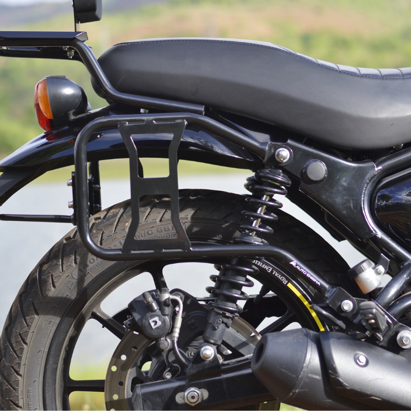 Image Auto Engina Saddle Stay for Royal Enfield Hunter 350 Black