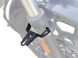 Image Auto Engina Fog Light Clamp/Mount for Royal Enfield Meteor 350 Black
