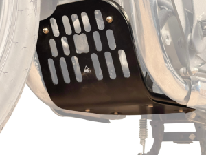Image Auto Engina Bash Plate with Support Frame for Royal Enfield Super Meteor 650 Black