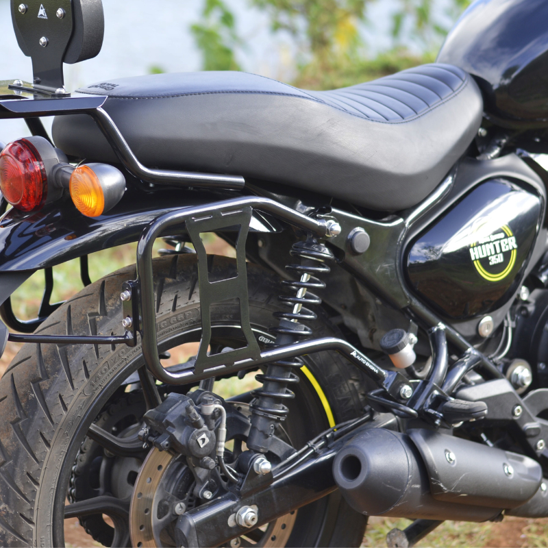 Image Auto Engina Saddle Stay for Royal Enfield Hunter 350 Black