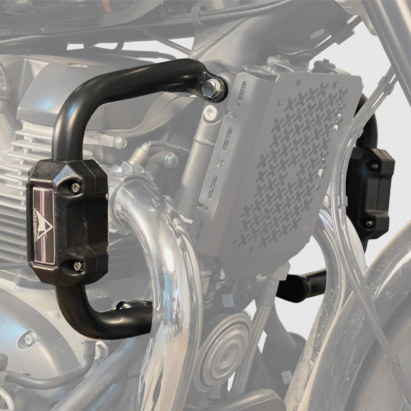 Image Auto Engina Crash Guard for Royal Enfield Super Meteor 650 Black