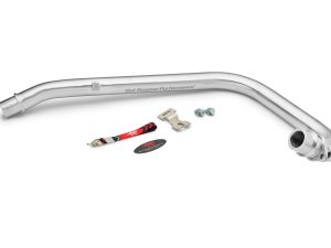 Image Red Rooster Header Pipe / Bend Pipe for Royal Enfield Classic 350 Reborn - Rumbler Ace - Matte