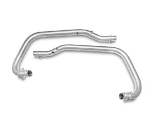Image Red Rooster Header Pipe for Royal Enfield Super Meteor 650 - Matte