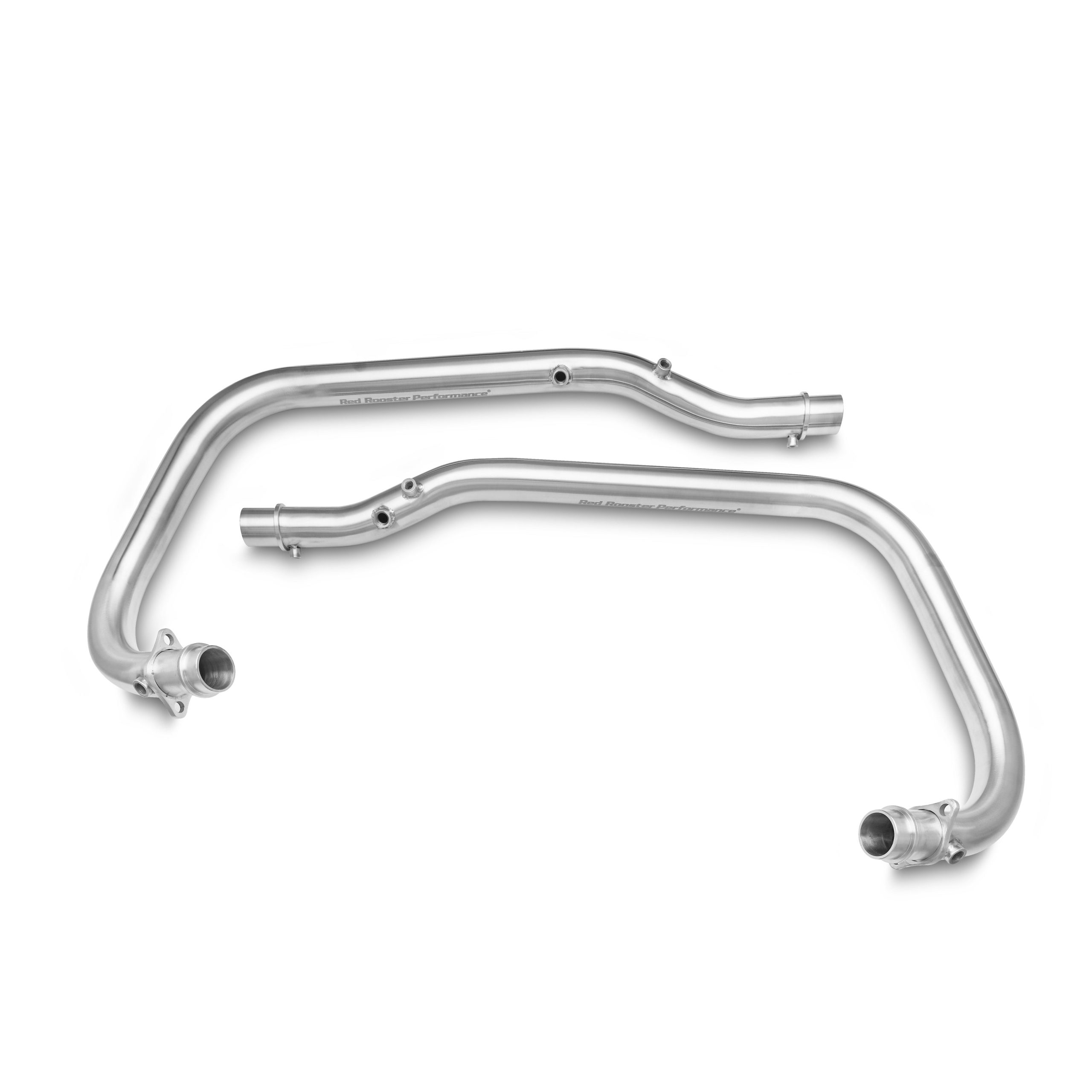 Image Red Rooster Header Pipe for Royal Enfield Super Meteor 650 - Matte