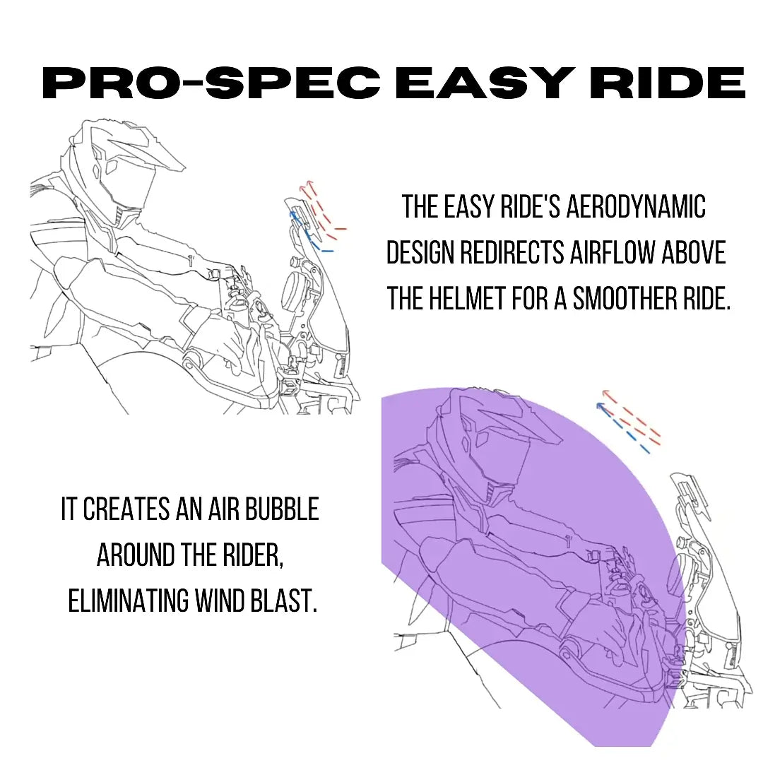 Image ER 820- Easy Ride for Himalayan 450 OEM short screen