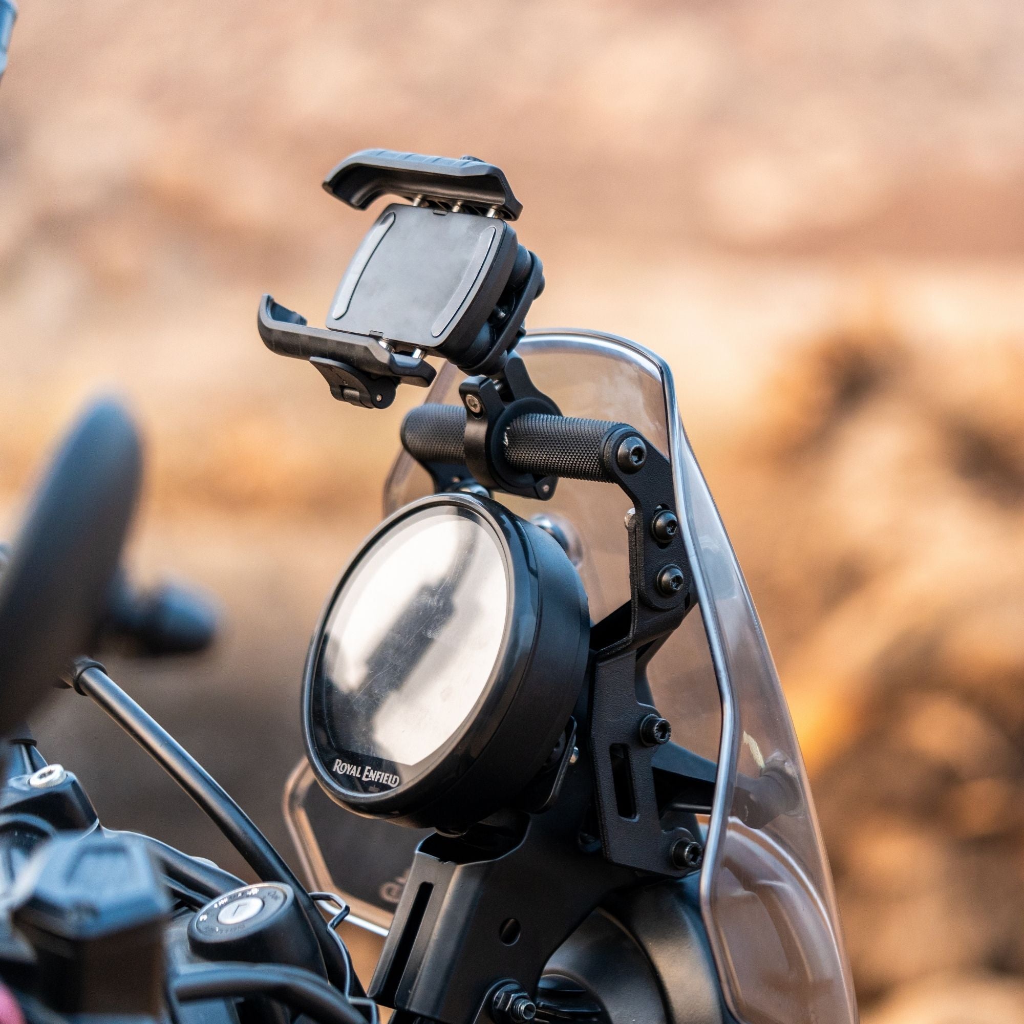 Image Auto Engina Adjustable GPS Mount for Royal Enfield Himalayan 450