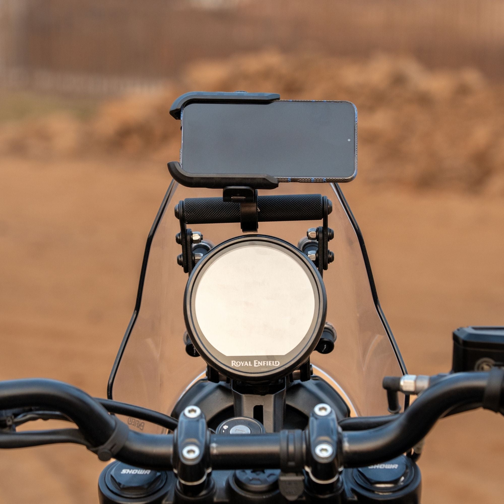Image Auto Engina Adjustable GPS Mount for Royal Enfield Himalayan 450